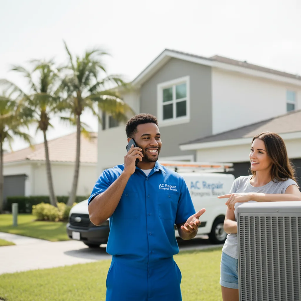 AC Repair Pompano Beach customer support in Convent